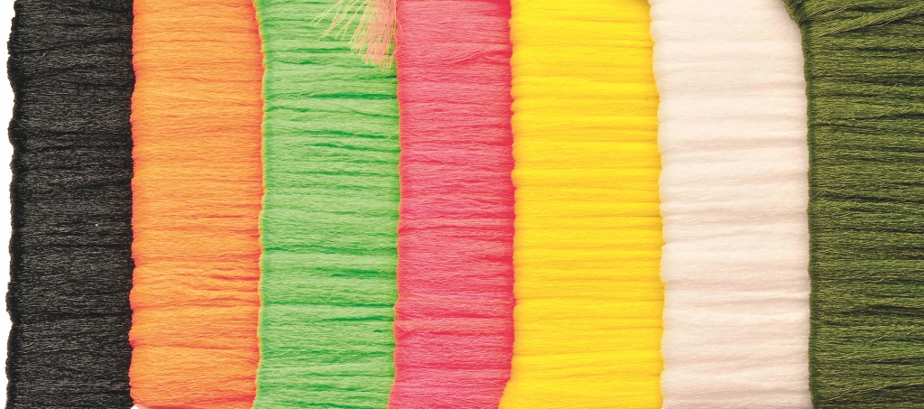 Antron body yarn per card